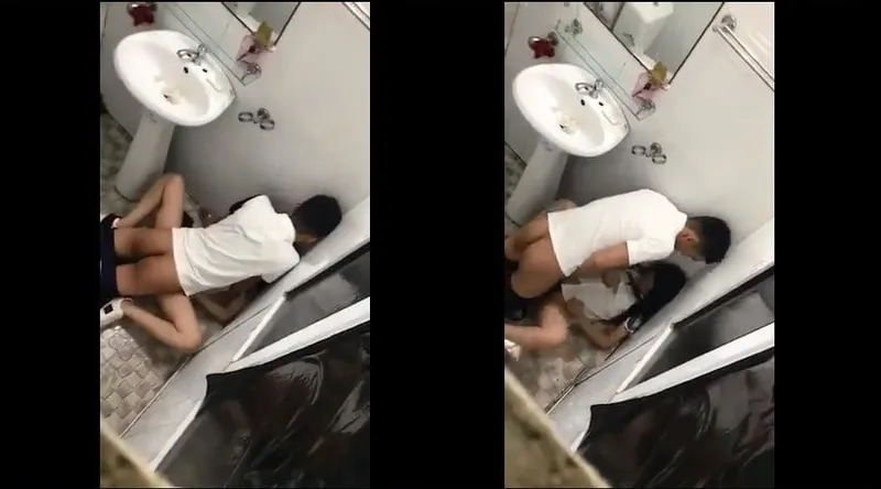 Tình nhân say xỉn và thằng bồ trong phòng tắm nhà hàng